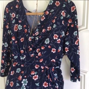 Motherhood Maternity Floral Dress - XL